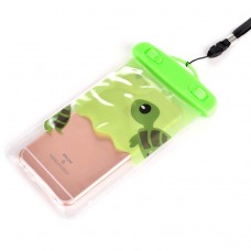 Waterproof Universal Cartoon Pattern Phone Cover Case Bag for iPhone 6 6 Plus SE 5s 5c 5, Samsung Galaxy S7 Note,Sony Xperia Z3, Z2, Z1 - Turtle